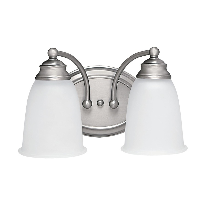 Capital Lighting 1087MN-132 Clarke 2 Light Vanity Matte Nickel