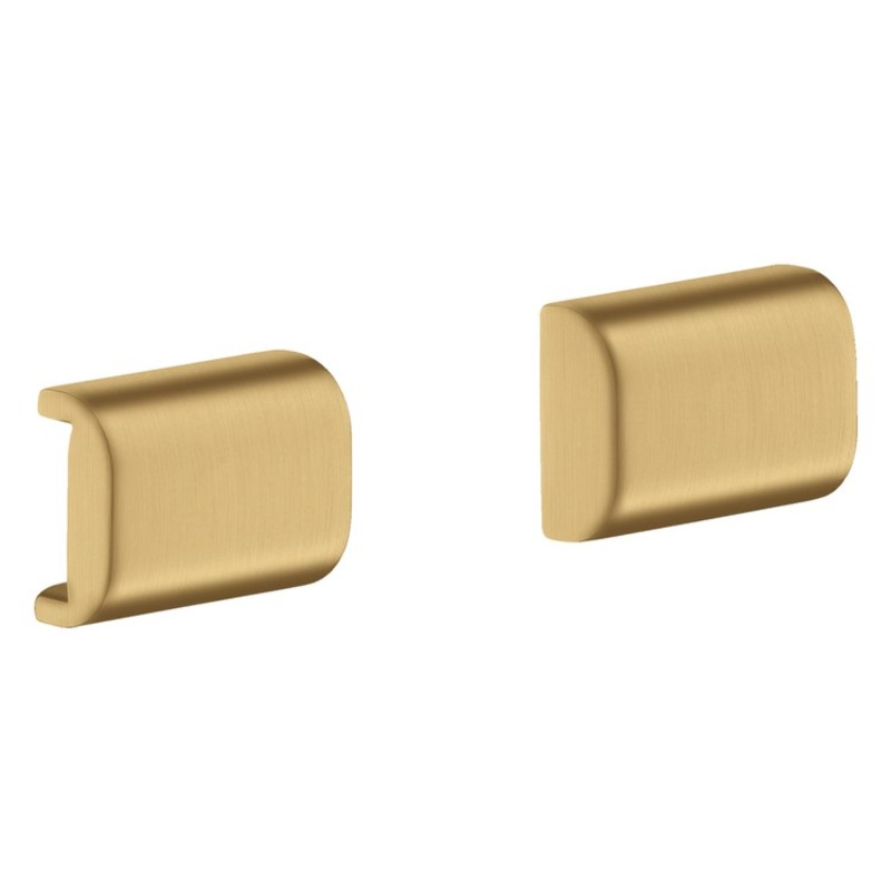 Cover Universal SoftSquare 2 Piece Brushed Gold Optic for Rail 1-5/8 Inch
