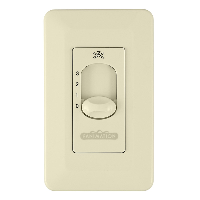Fanimation CW5LA Controls Wall Control Light Almond