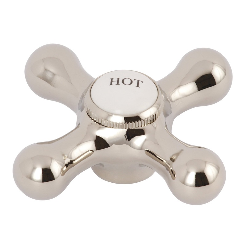 KSH1166AXH Hot Metal Cross Handle, Polished Nickel