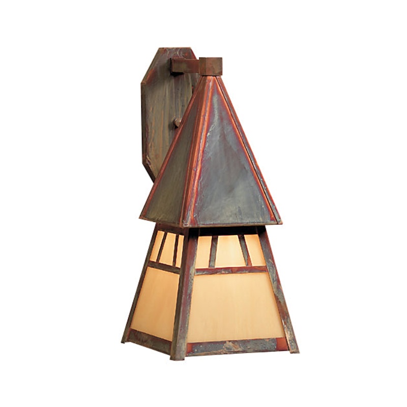 Arroyo DS-6TN-RC Dartmouth One Light Wall Mount Raw Copper