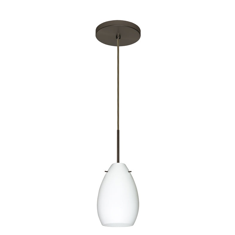 Besa 1BT-171307-BR Pera One Light Pendant Bronze