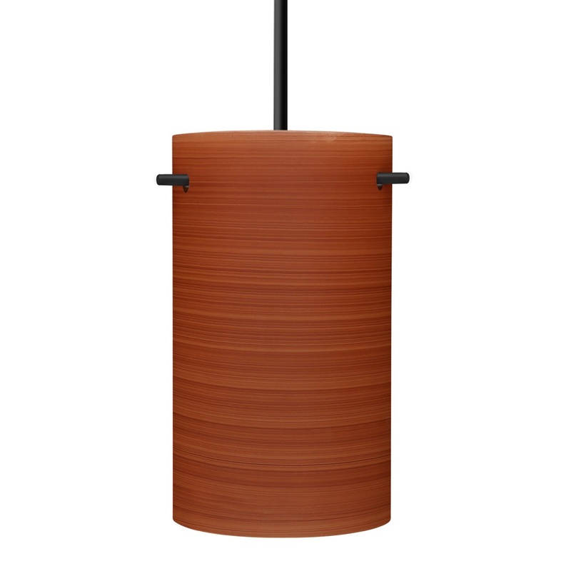 Besa 1JC-4005CH-BK Besa Tamburo 5 Pendant One Light Pendant Black