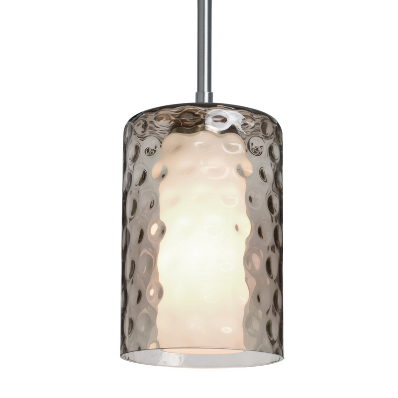 Besa 1TT-ESASM-LED-SN Besa Esa Stem Pendant LED Pendant Satin Nickel