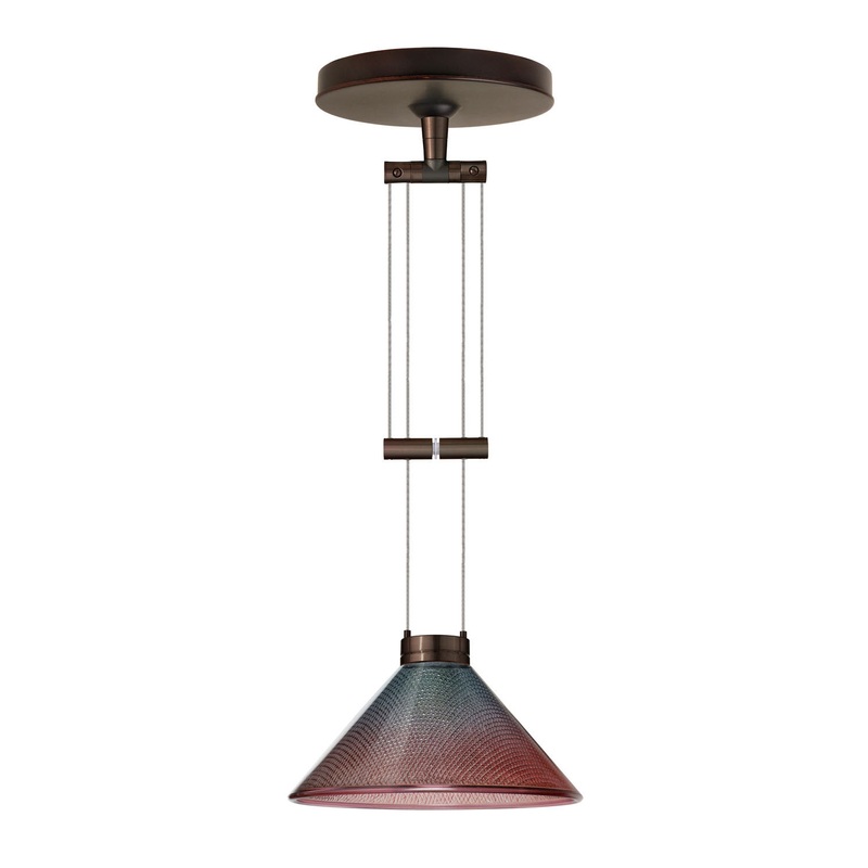 Besa 1XA-117691-BR Kona One Light Pendant Bronze