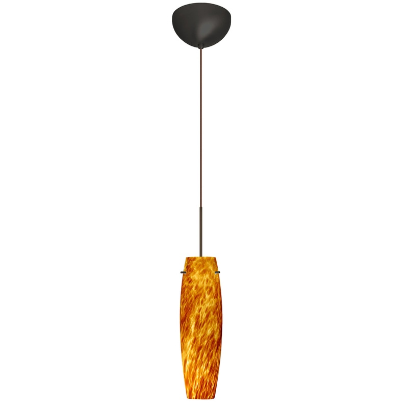 Besa 1XC-412118-BR Tu Tu One Light Pendant Bronze
