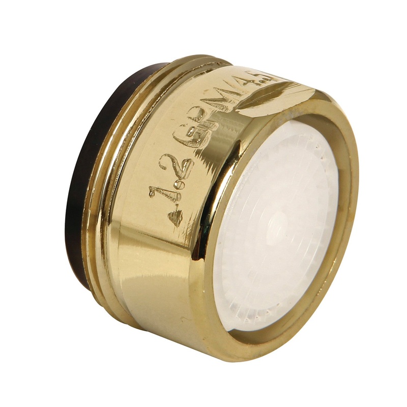 Cal Green Z12KBSA8792 1.2 GPM Male Aerator, Polished Brass