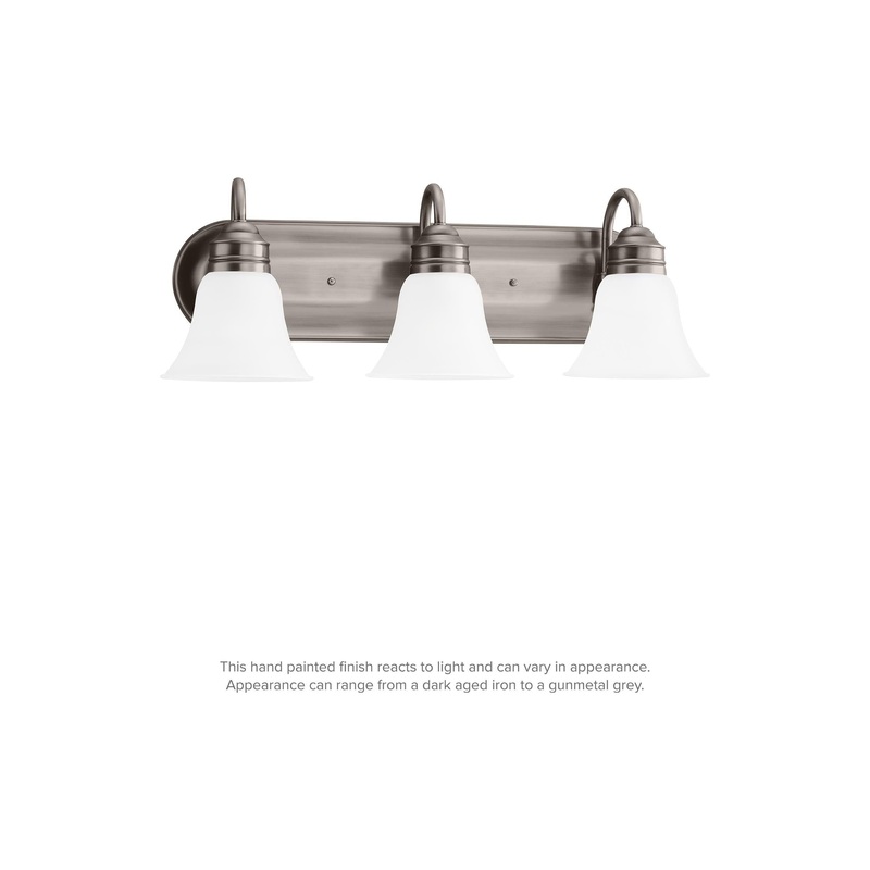 Gladstone Three Light Wall / Bath Antique Brushed Nickel