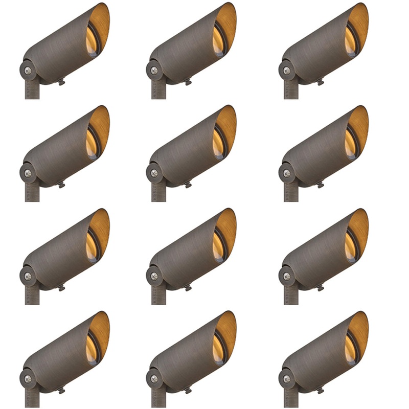 Hardy Island Accent Spot Light Matte Bronze 8W MR16 LED (12-Pack)