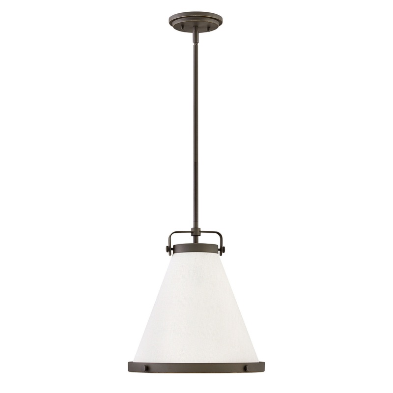 LED Pendant from the Lexi Collection in Oil Rubbed Bronze Finish by Hinkley