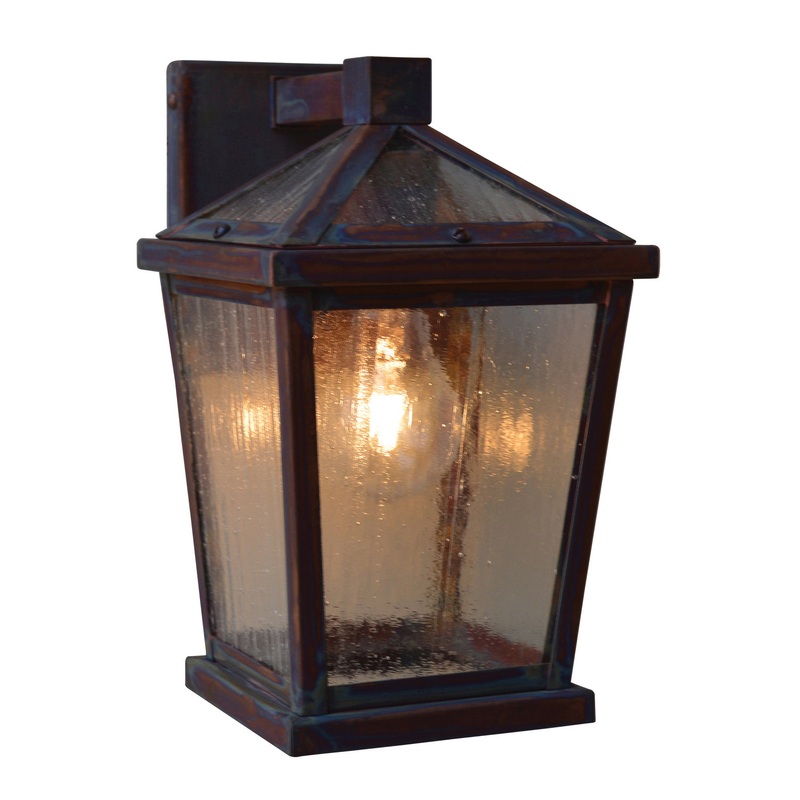 Arroyo DEB-6CS-RC Devonshire One Light Wall Mount Raw Copper