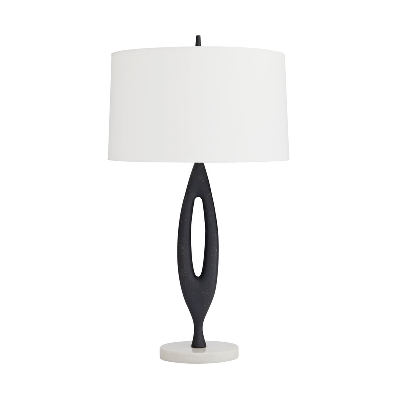 Arteriors 44771-100 Hardwell One Light Lamp Charcoal