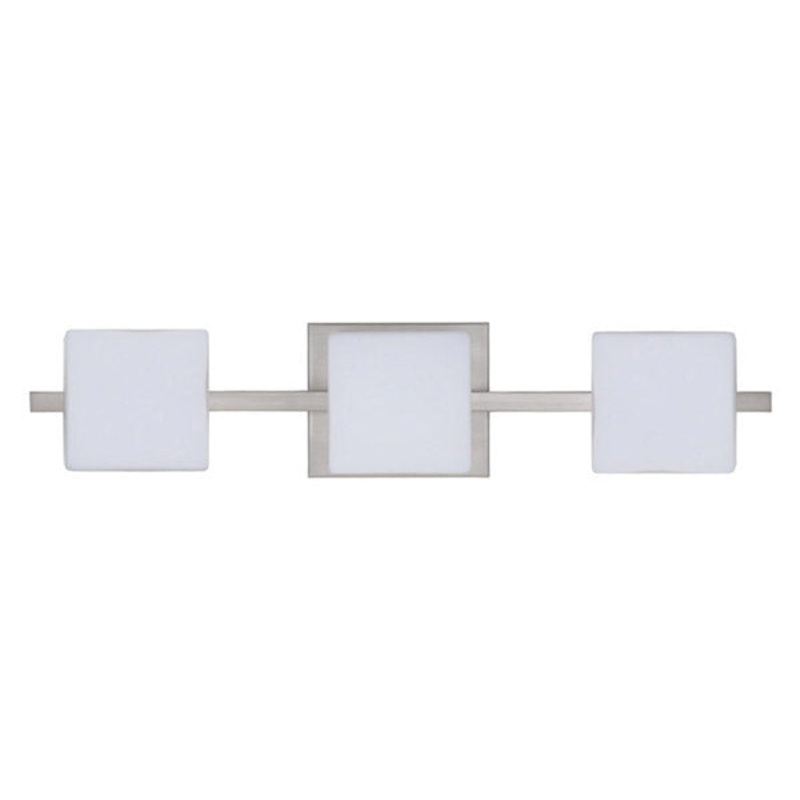 Besa 3WS-773507-SN Alex Three Light Wall Sconce Satin Nickel