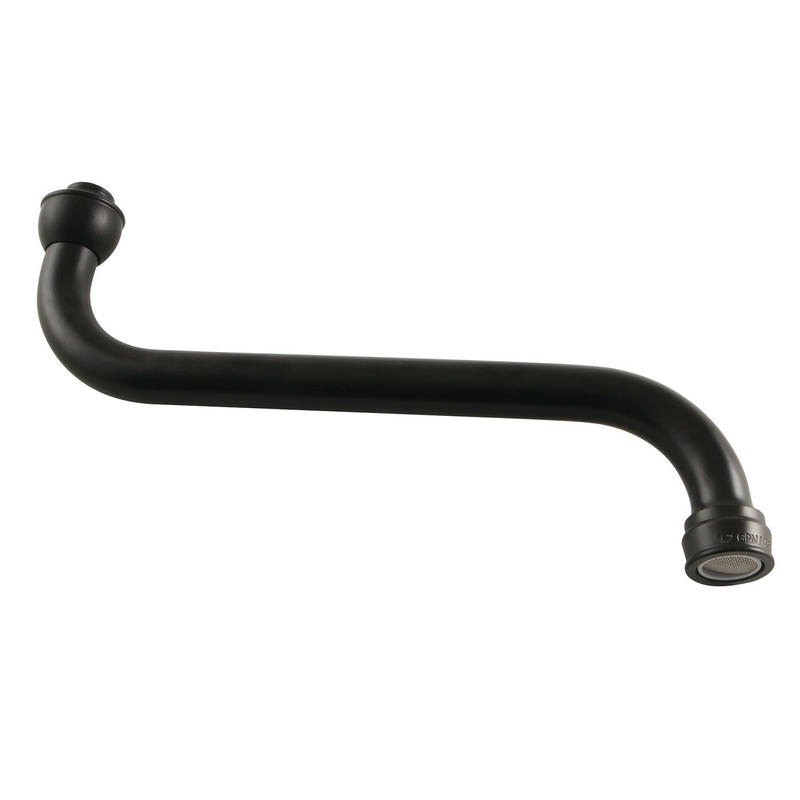 Kingston KSP215MB Brass Faucet Spout for KS215MB, Matte Black