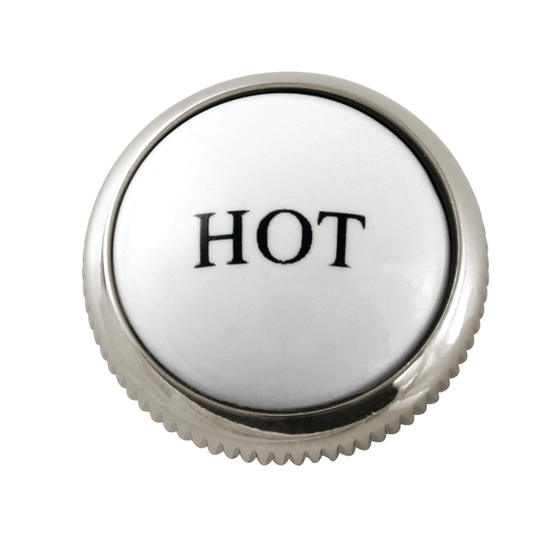 KSHI1166AXH Hot Handle Index Button, Polished Nickel