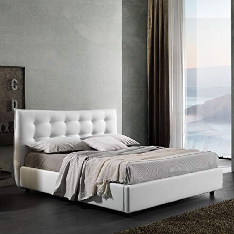 Letti Per Dormire.it – Letto Matrimoniale con Contenitore Stella Imbottito King Size 160×190 o 160×200