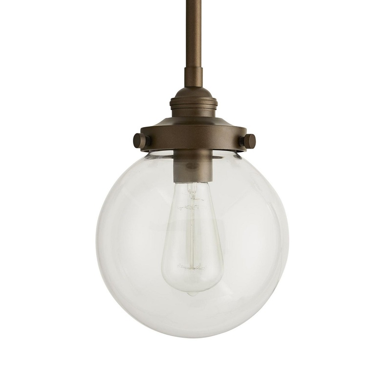 Arteriors 49211 Reeves One Light Outdoor Pendant Aged Brass (Discontinued)