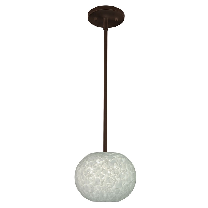 Besa 1TT-477619-BR Luna One Light Pendant Bronze
