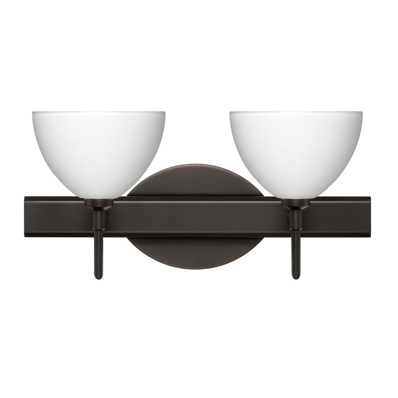 Besa 2SW-467907-BR Brella Two Light Wall Sconce Bronze