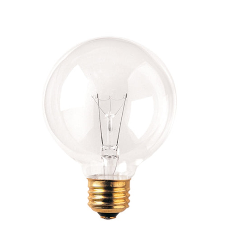 Bulbrite 331025 Globe Light Bulb Clear