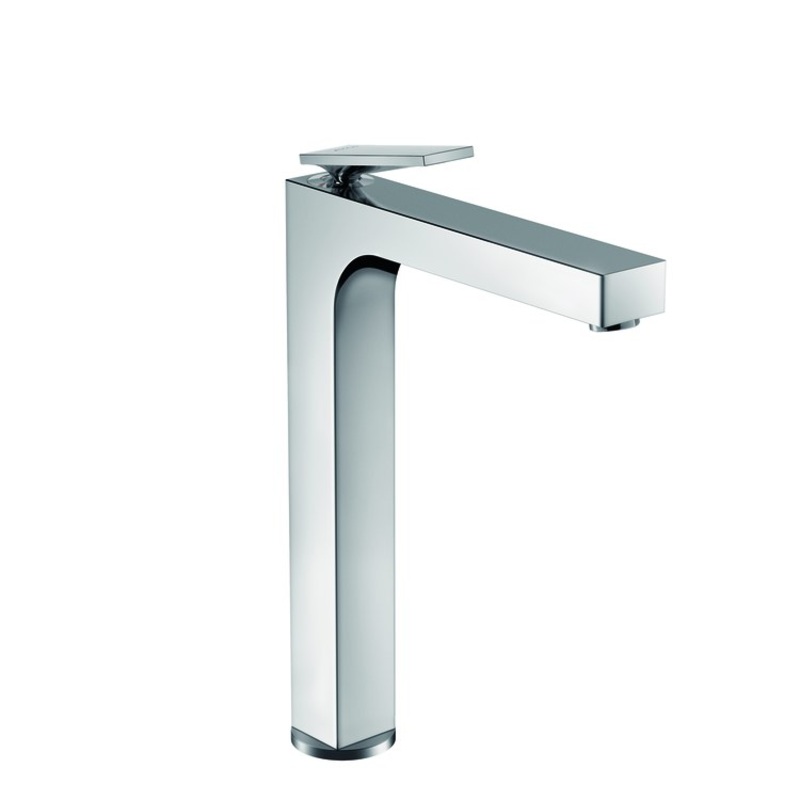 Lavatory Faucet Citterio 1 Lever ADA Chrome 1.2 Gallons per Minute Rigid Less Drain 1 Hole 11 Inch