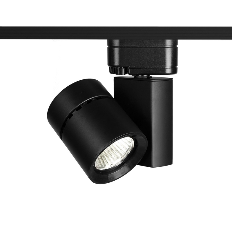 LED Track Head from the Exterminator Ii Collection in Black Finish by W.A.C. Lighting