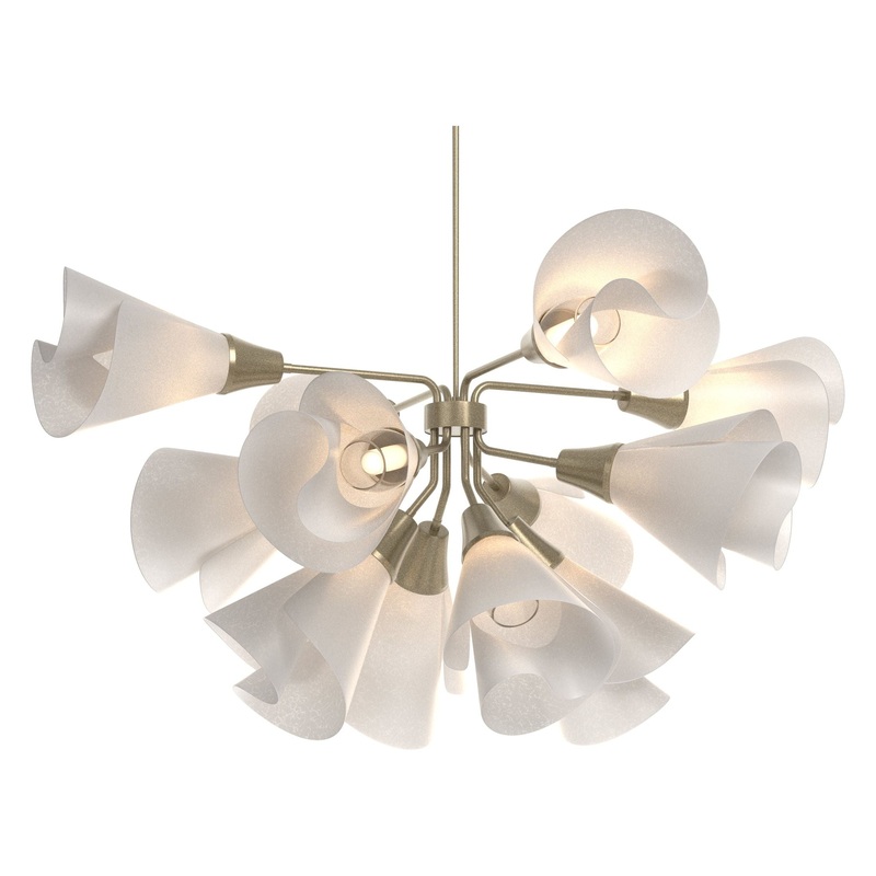 Mobius 12-Light Pendant Soft Gold