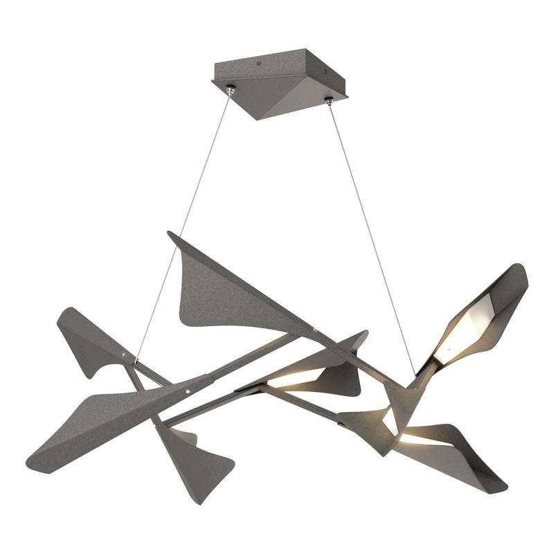 Plume 8-Light LED Pendant Natural Iron Natural Iron
