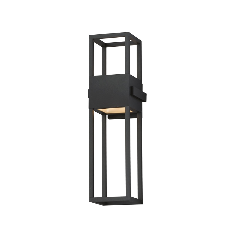 Strand VX 24″ Outdoor LED Wall Sconce Black
