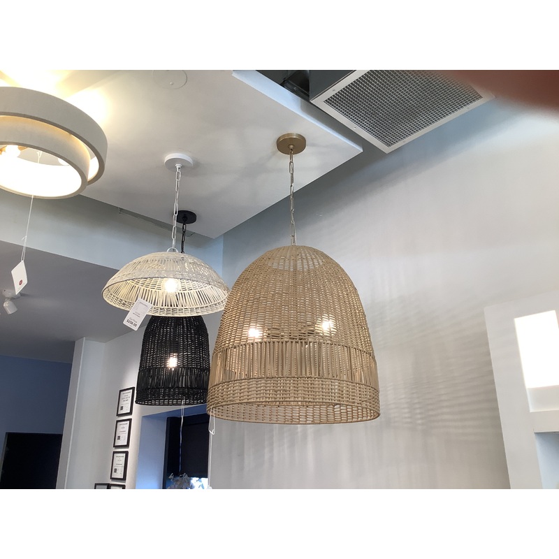 Three Light Pendant from the Naomi Collection in Matte Brass Finish by Capital Lighting (Clearance Display, Final Sale)