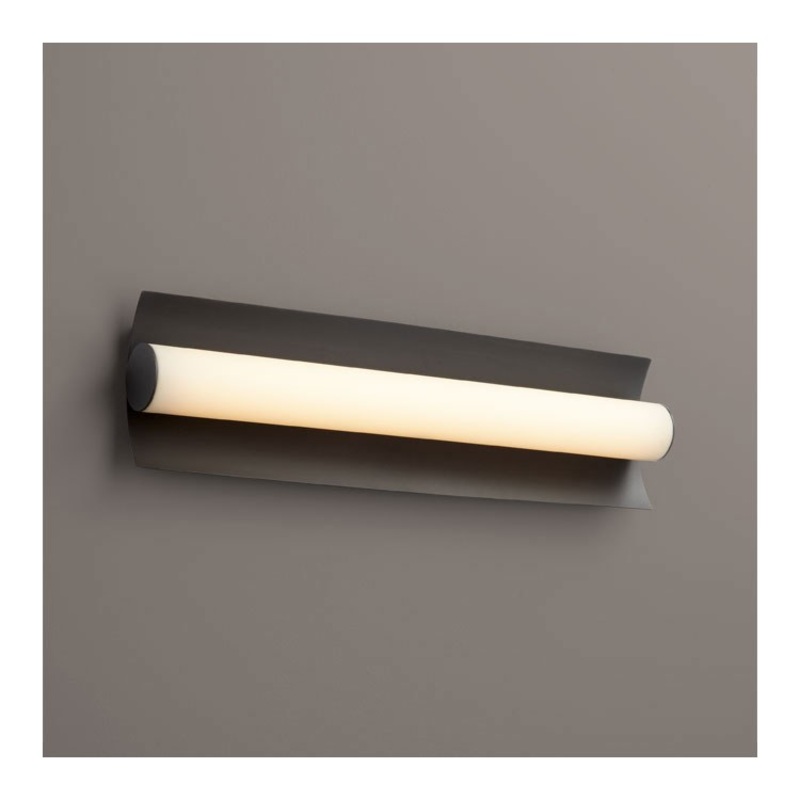 Wave Two-Light 23″ LED Bathroom Vanity Fixture – Satin Nickel