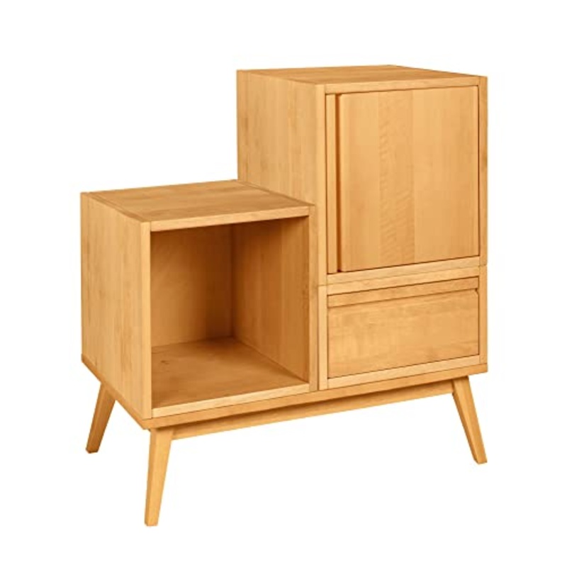 BioKinder Spar-Set Laura Passo a Passo Angolo Petto Petto Petto 80 cm in Legno massello di ontano
