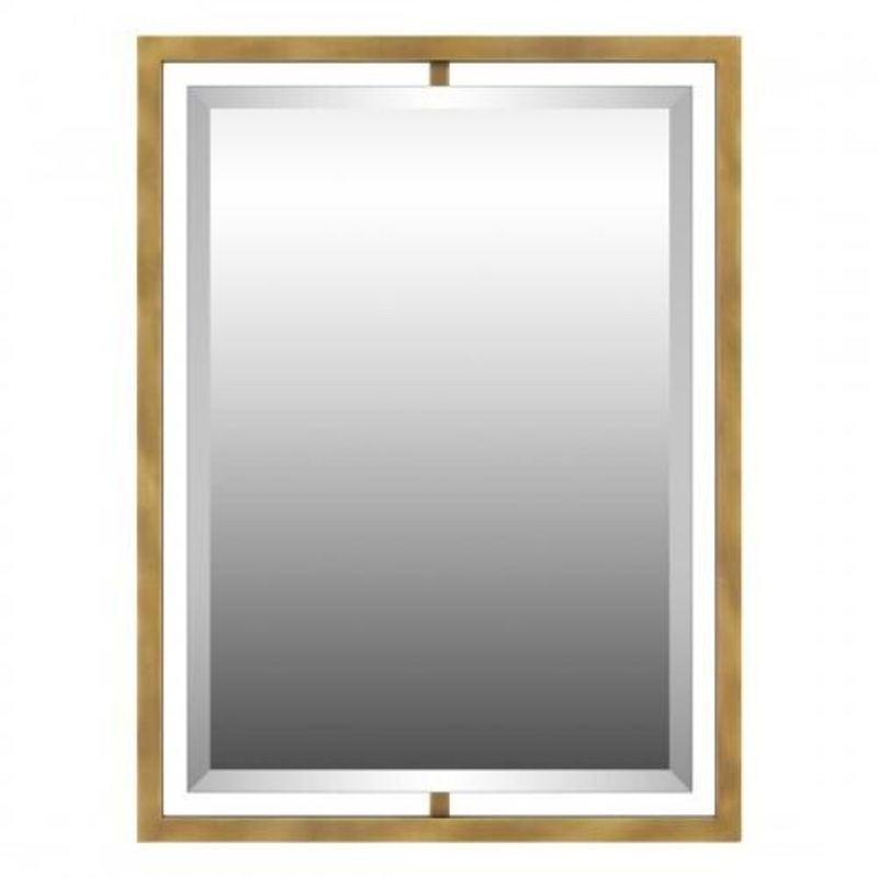 Quoizel QR1857WS Quoizel Reflections Mirror weathered brass Mirror