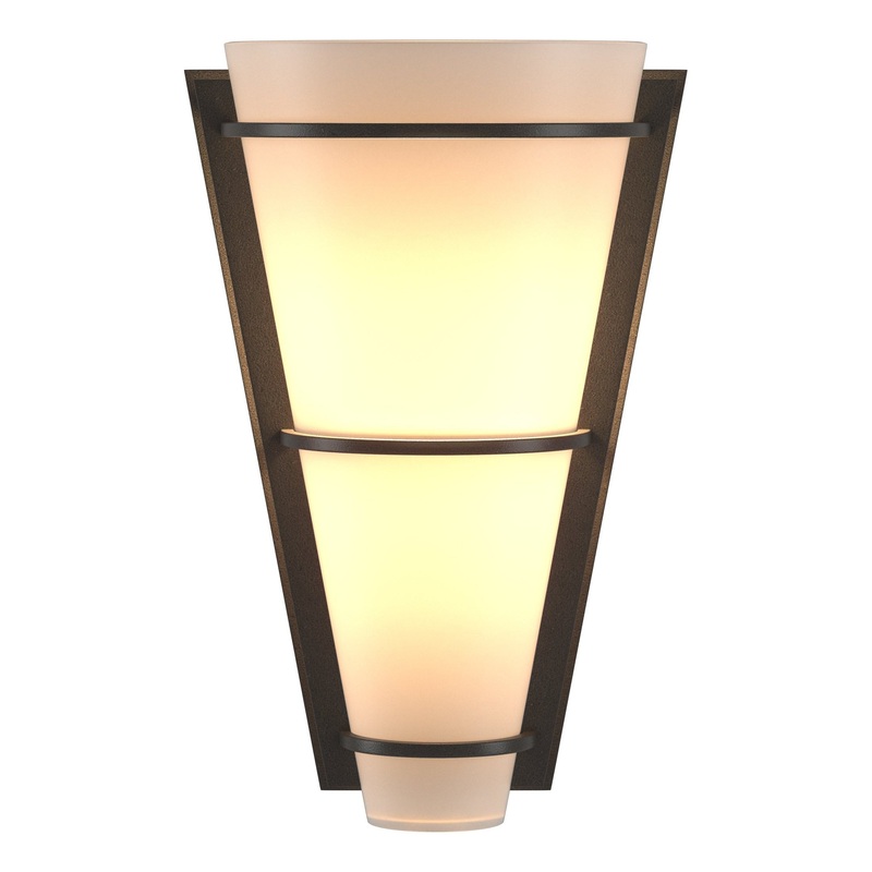Suspended Half Cone Sconce Dark Smoke