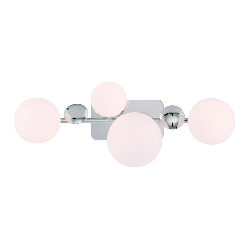 Vine Vanity Light 4-Light Nickel