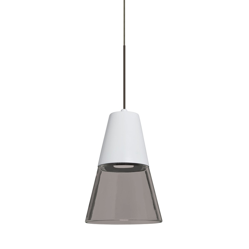 Besa 1XT-TIMO6WS-LED-BR Timo 6 One Light Pendant Bronze