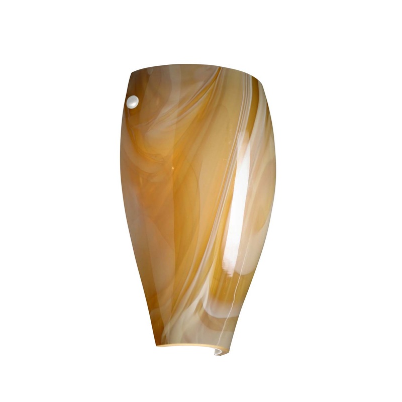 Besa 7043HN-WH Chelsea One Light Wall Sconce White