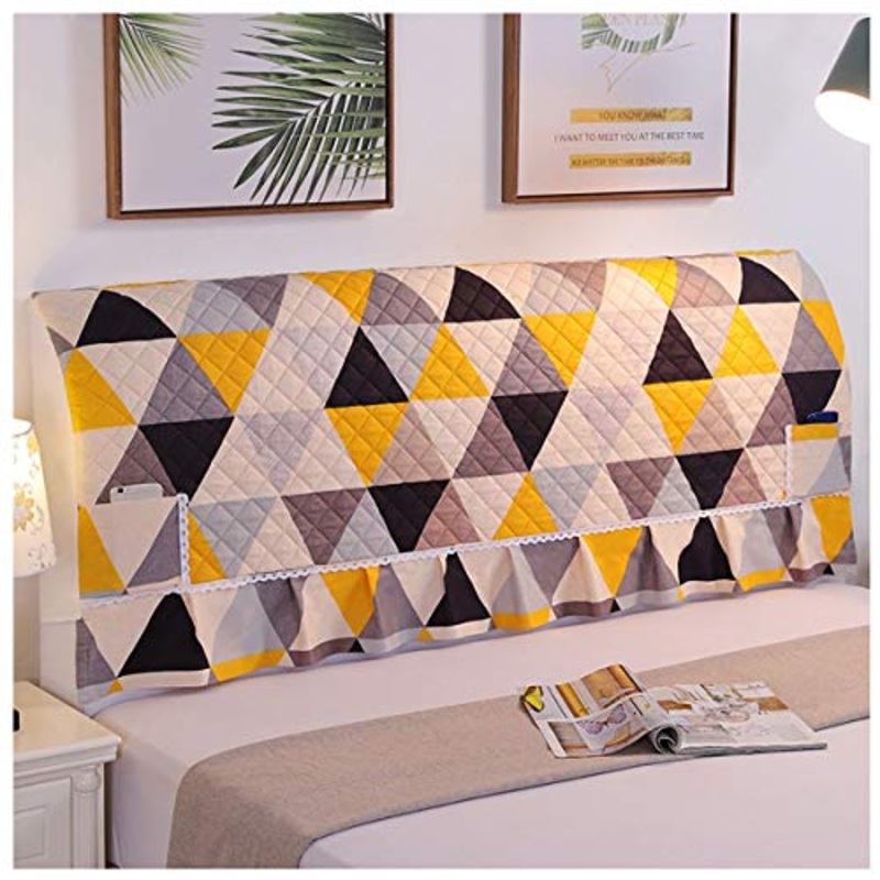 HDGZ Copri Testata Letto Elastica Copritestata Letto Fodera Protezione Protezione Elastica Lavabile Decorazione Camera da Letto (Color : I, Size : 2.4m)