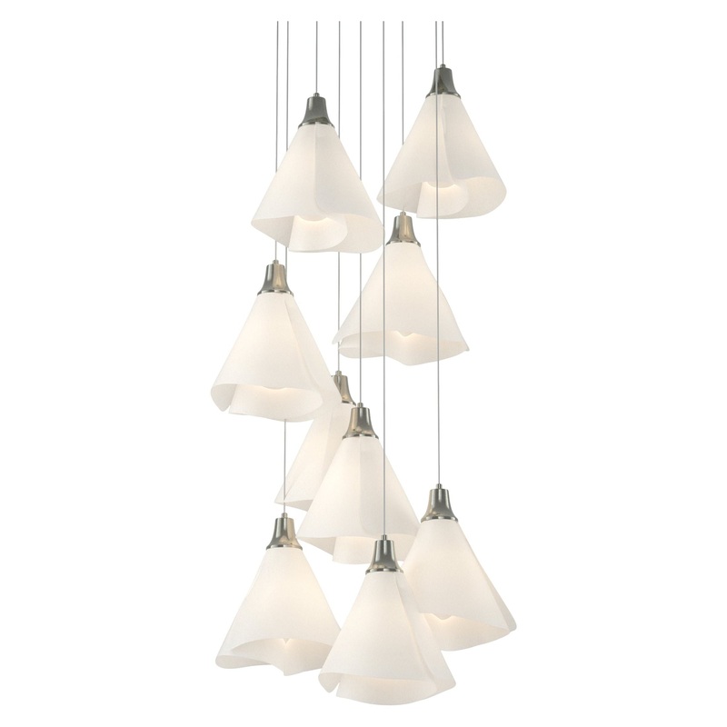 Mobius 9-Light Pendant Sterling