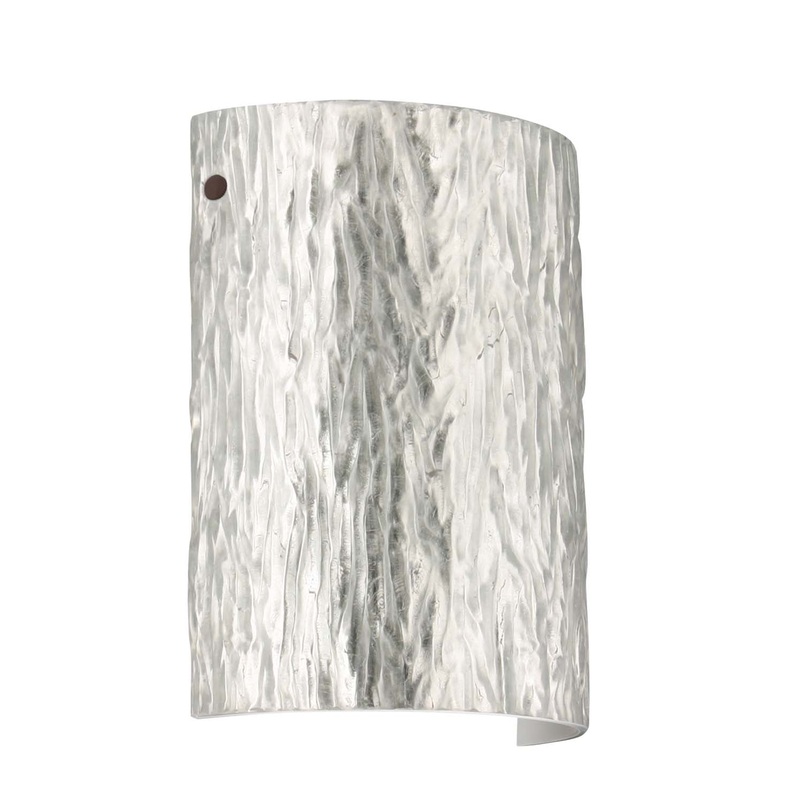 Besa 7090SF-BR Tamburo One Light Wall Sconce Bronze