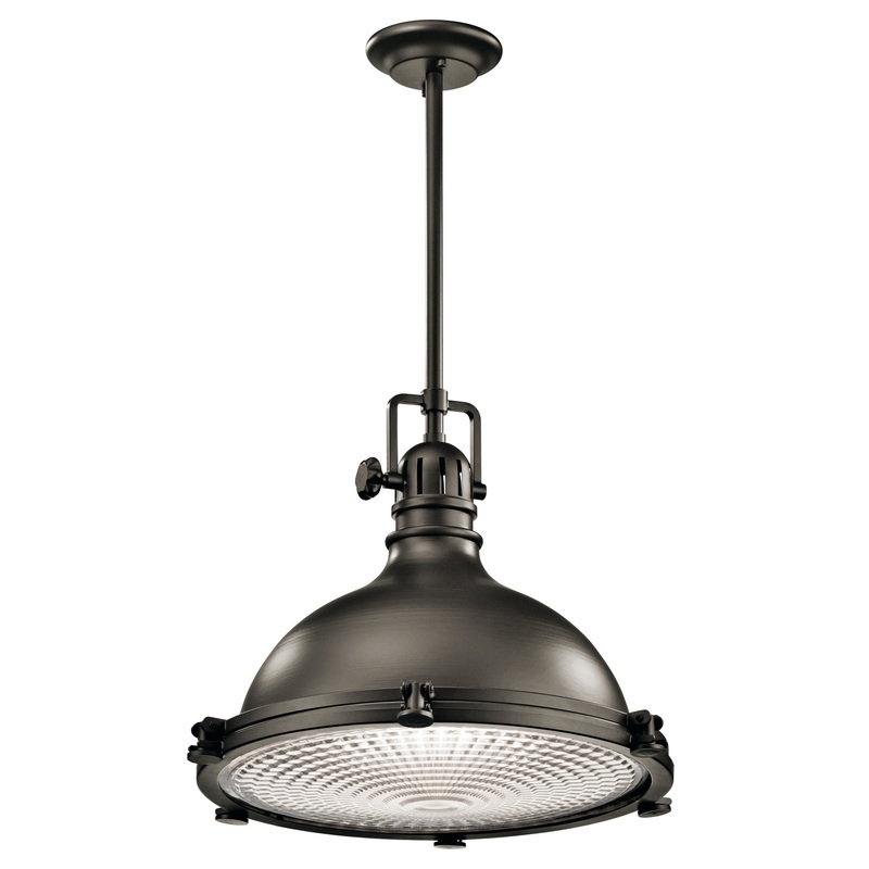 Kichler 2691OZ One Light Pendant, Olde Bronze