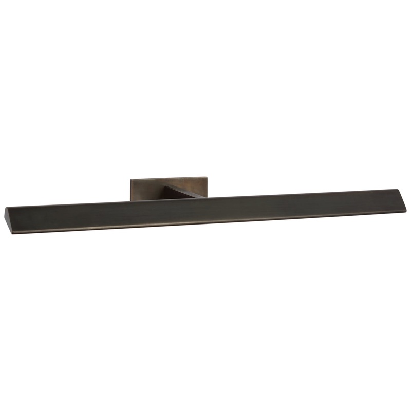 LED Picture Light from the Petrel Collection in Bronze Finish by Visual Comfort Signature