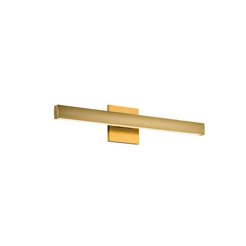 LED Vanity from the Vera Collection in Brushed Gold Finish by Kuzco Lighting