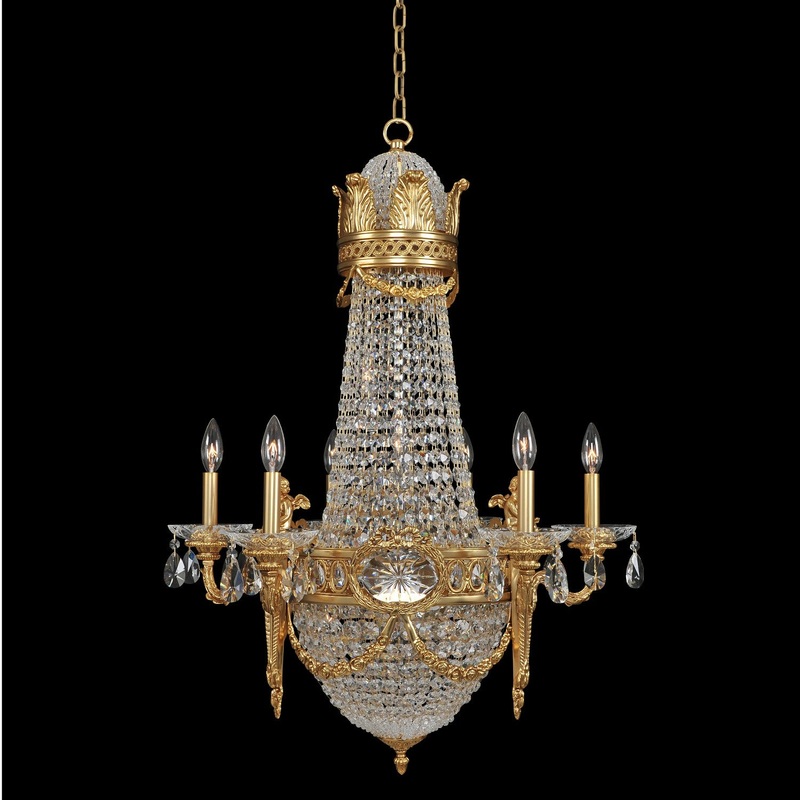 12 Light Chandelier from the Marseille Collection in Antique Brass Finish by Allegri