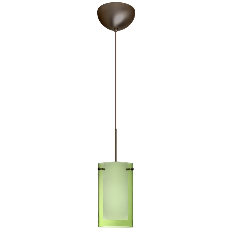 Besa 1XC-L44007-BR Pahu One Light Pendant Bronze
