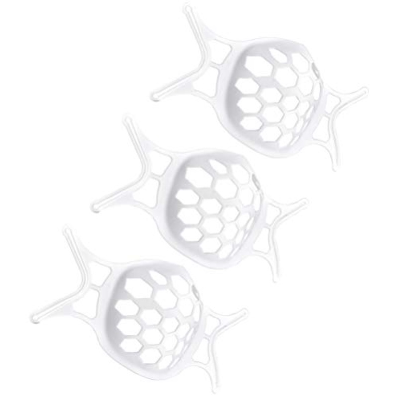 HEALLILY 3 PCS Maschera Staffa Confortevole Respirazione Maschera per La Respirazione pi Facile Prevenire Rossetto E Rimozione di Trucco Fai da Te Maschera per Il Viso Accessori