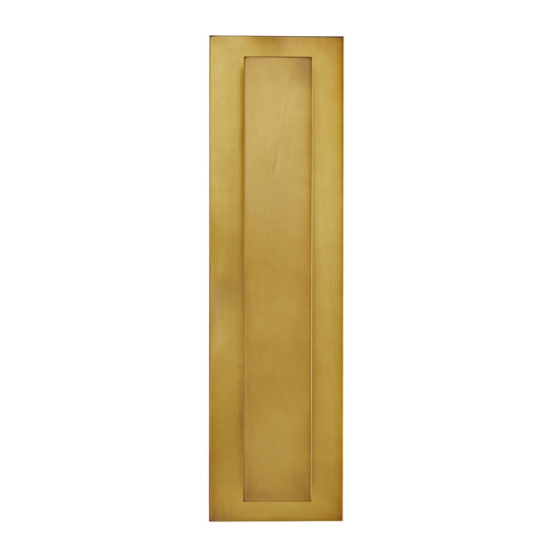 Arteriors 49257 Titus One Light Wall Sconce Antique Brass