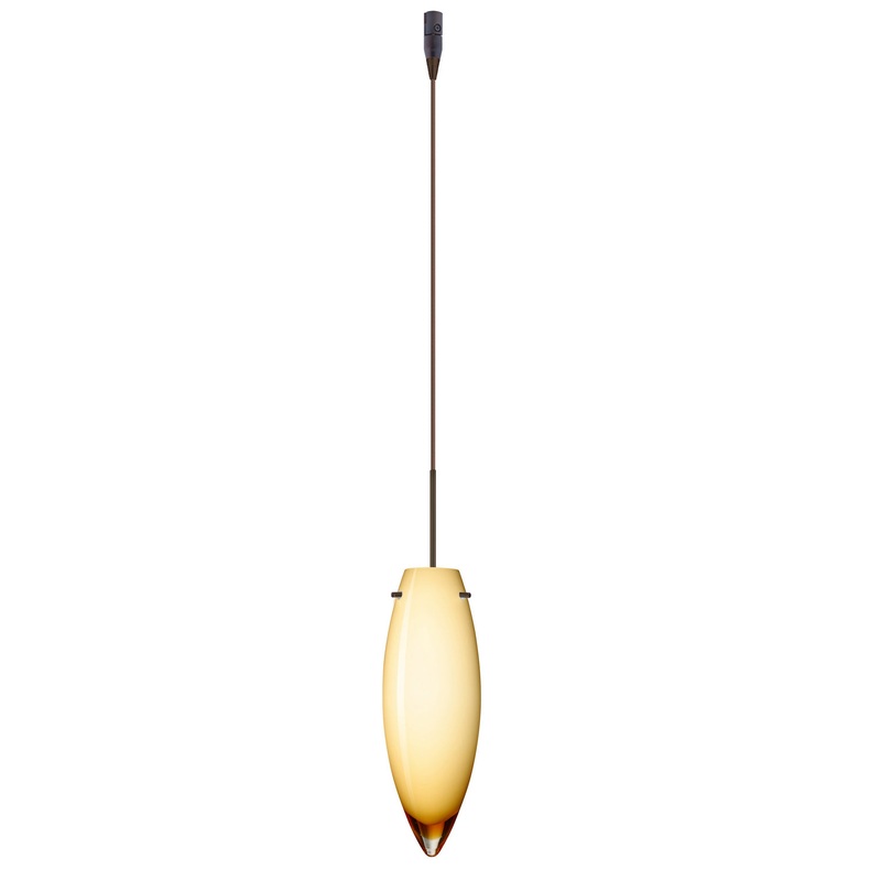 Besa RXP-4096VG-BR Juliette One Light Pendant Bronze (Discontinued)