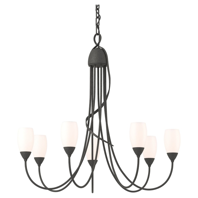 Flora 7-Arm Chandelier Natural Iron