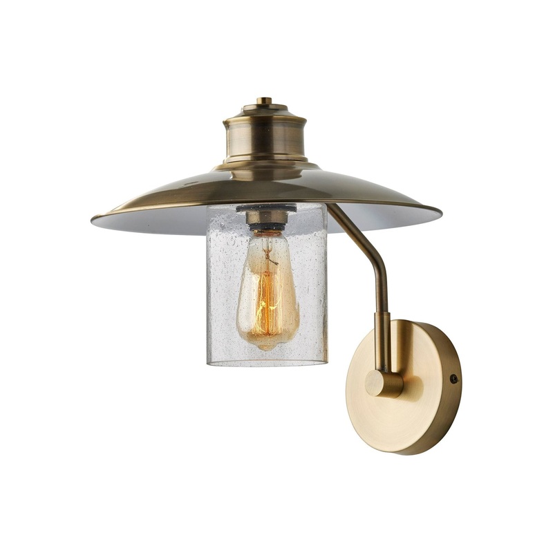 Kieran Wall Lamp Antique Brass